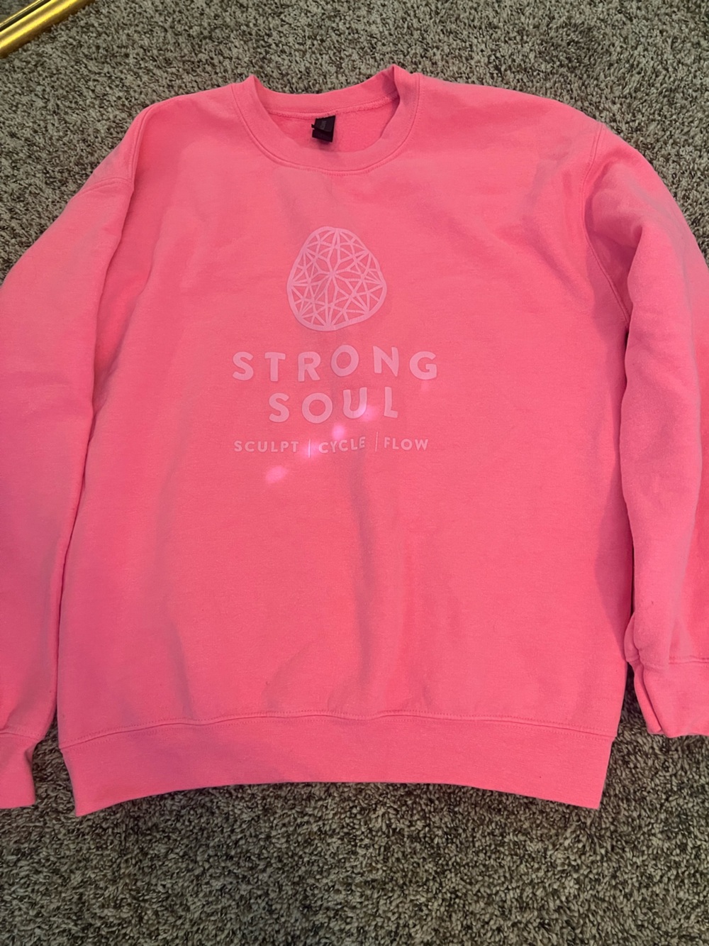 Pink Crewneck Strong Soul Sweatshirt